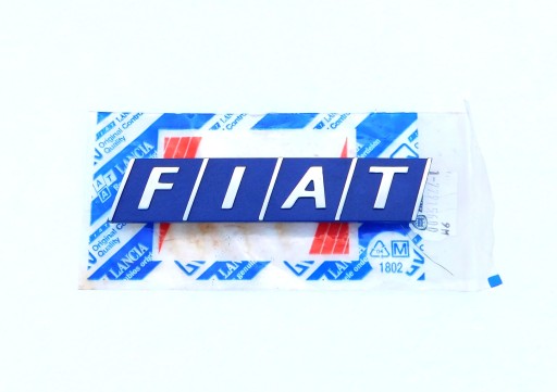 125mm - НОВА емблема, значок, логотип, напис FIAT UNO Tipo Tempra Cinquecento CC