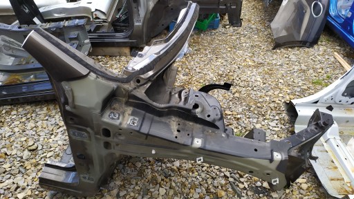 NISSAN QASHQAI J11 ПЕРЕДНЯ ПРАВА ЧВЕРТЬ ПЕРЕДНЯ РАМА