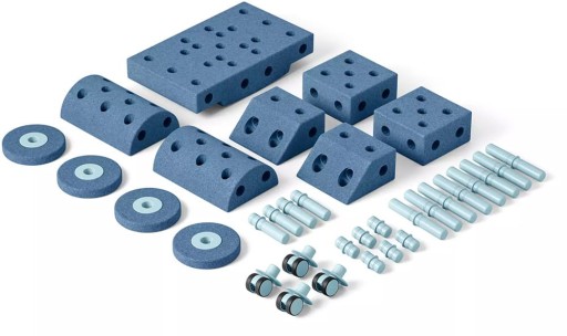 MODU DREAMER SET CREATIVE BLOCKS 12IN1 BLUE