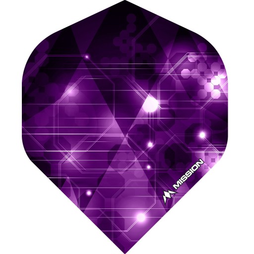 Пір'я Mission Astral Purple 3 шт.