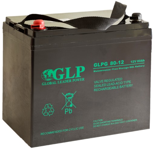 Гель-аккумулятор vrla gel glpg 80ah 12v glpg80-12 glpg80 тележки ибп