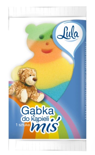 Губка у формі ведмедика Лула 8673