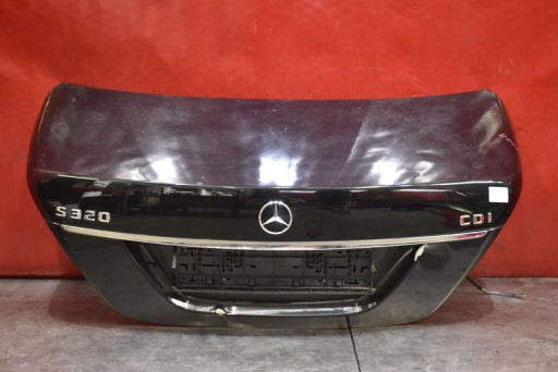 trunk door boot rear part rear Z197 MERCEDES S-KLASA W221 05-09