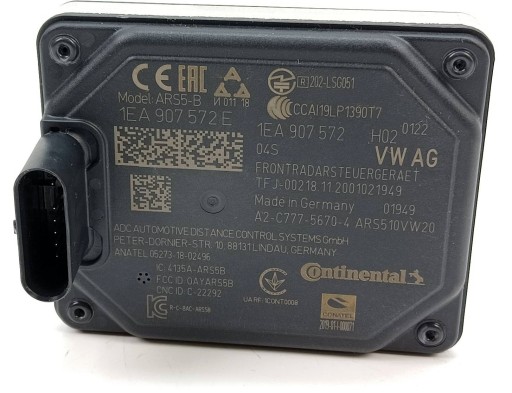 1EA907572E, - Новий org радар датчик vw id.3 id.4 1ea907572e