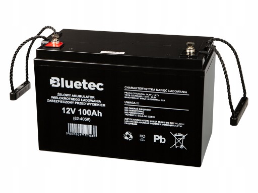 Гелевая батарея 12 в 100 ач, кемпер, яхта, лодка, фотоэлектрический источник питания