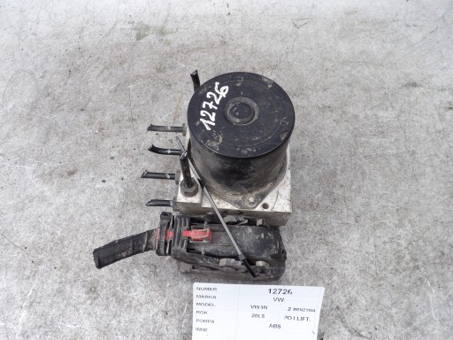 VW Polo 9N 1,2 pump ABS