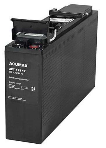 Мощная аккумуляторная батарея agm vrla acumax aft 12 v 125 ah aft125 стоечные шкафы