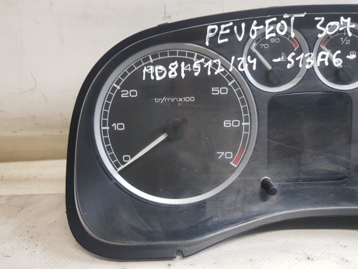 dials dials Peugeot 307 1.4B OE P9645768480E