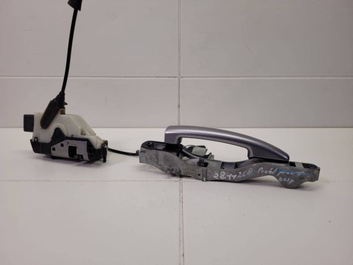 lock door front right side Peugeot 208 2015 9812500780