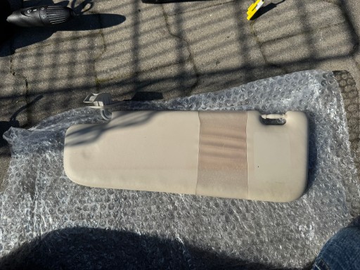 cover sun visor left FIAT 500 2007