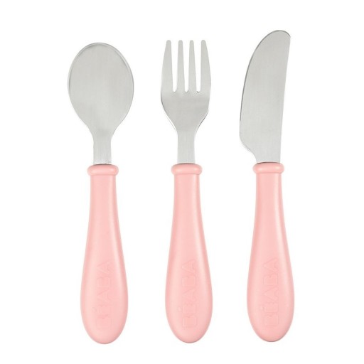 Дитячі столові прилади Beaba з нержавіючої сталі