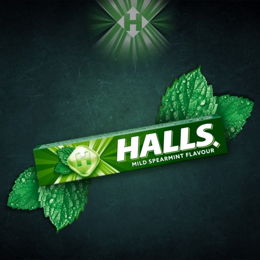 Halls Mint 12-Pieces Pack