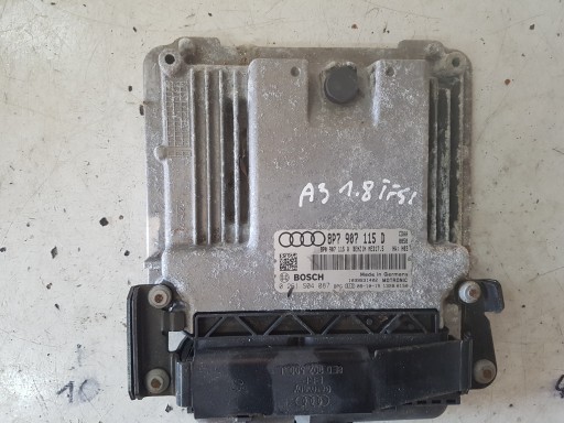 8P7907115D 0261S04087 - Audi a3 8p лифт 08r- 1.8 tfsi cda двигатель компьютер