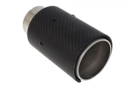 Наконечник глушителя 89 мм фитинг 65 мм карбон