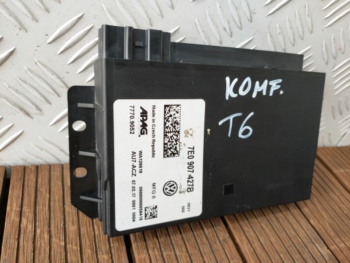VW T6 MULTIVAN 15-19 komfortsteuergerät Bedienteil 7E0907427B OE