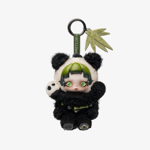 popmart スカルパンダ　SKULL PANDA Lazy Panda POPMART SKULLPANDA Lazy Panda Plush Doll Pendant 17848186409