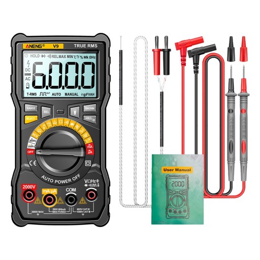 Цифровий мультиметр AC DC вольтметр інтелектуальний тестер