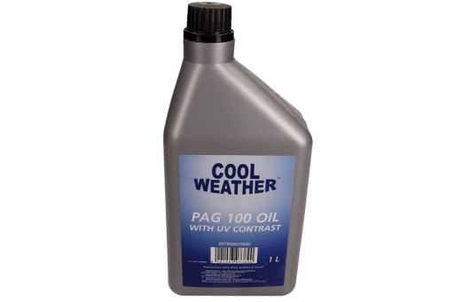 МАСЛО ДЛЯ КОНДИЦІОНУВАННЯ ПОВІТРЯ PAG ISO 100 1L + UV MAGNETI MARELLI