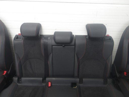 SEAT LEON III 5F 12-20 5D HB sitze ALCANTARA GRZANE WERSJA FR EU
