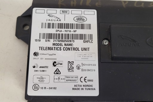 DPLA70718NP - Драйвер jaguar xe (x760) dpla 70718 cp 2015