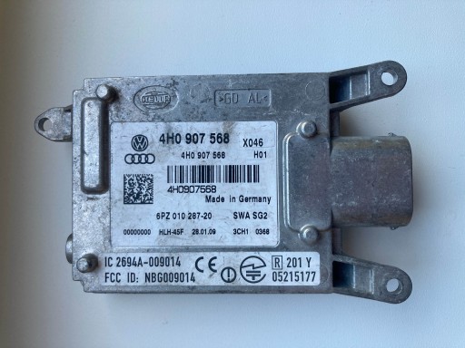 Audi a8 s8 d4 контролер модуль зміни смуги 4h0907568