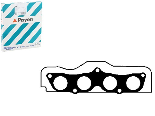 JD6030 - ПРОКЛАДКА ВИПУСКНОГО КОЛЕКТОРА ЦИЛІНДРА 1 2 3 4 MAZDA 2 3