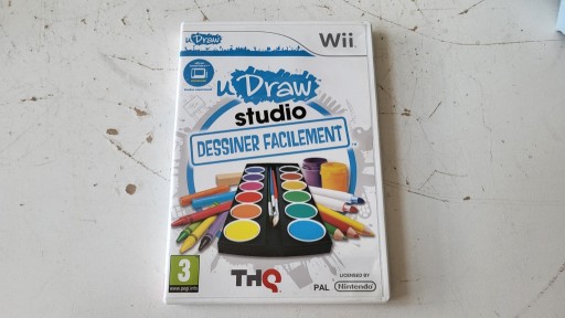 HRA PRE KONZOLU NINTENDO WII UDRAW STUDIO DESSINER FACILEMENT V KRABICI