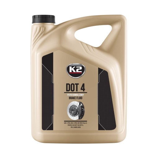 ГАЛЬМІВНА РІДИНА DOT4 K2 5.0L