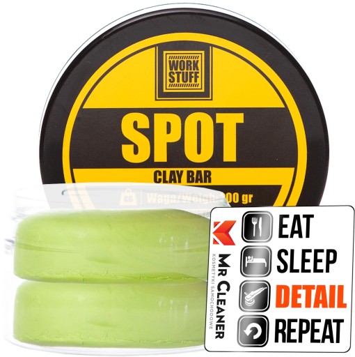 Work Stuff Spot Clay Bar-глина Для лаку 200 г
