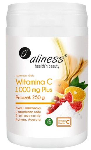 Vitamín C 1000 mg Pufrovaný PLUS Acerola Aliness