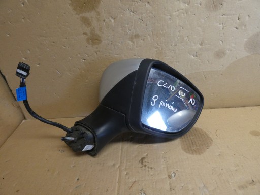 RENAULT CLIO 4 IV BH mirror electrics right 9 PIN EUROPA silver TED69