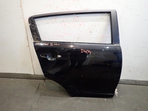 door rear part rear. right KIA SPORTAGE III 2010-2015