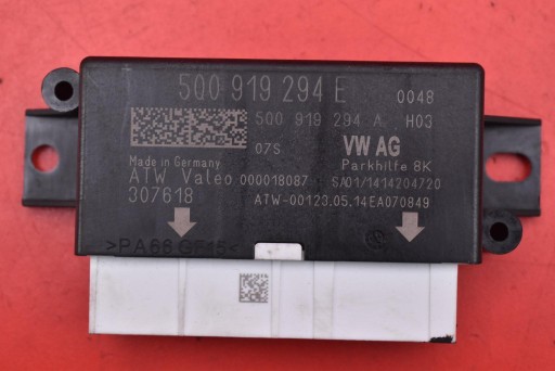 Unité de contrôle Module Stationnement PDC 5Q0919294E SKODA OCTAVIA 3 III 13-17