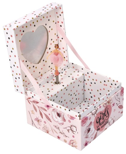 МУЗИЧНА СКРИНЬКА БАЛЕТНА СУКНЯ ADAMTOYS