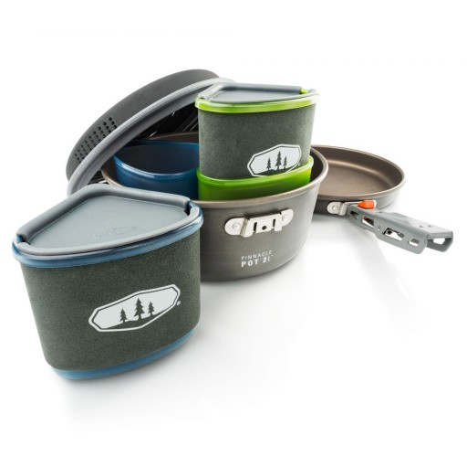 Набір горщиків GSI Outdoors Pinnacle Base Camper, чорний