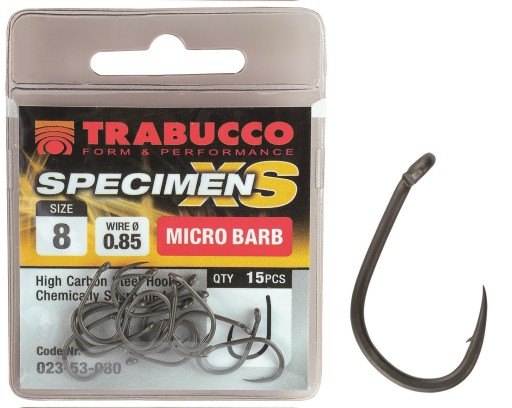 Гак ґрунтозачіпний TRABUCCO XS SPECIMEN 15 шт.