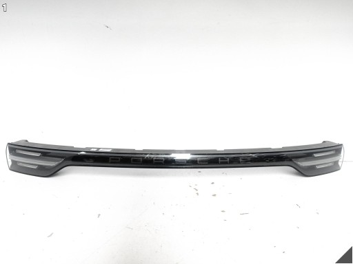 PORSCHE CAYENNE III E3 9Y0 18- light LED cap trunk door cover rear part EU CIEMNA