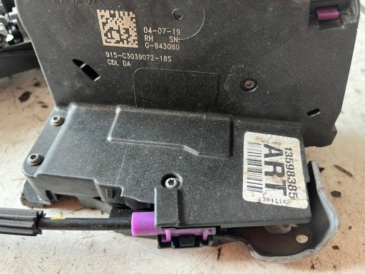 OPEL ASTRA K 5 V lock door right rear part 13598385 ART