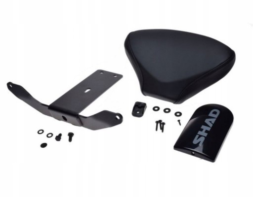IS14M17140 - СПИНКА ПАСАЖИРА SHAD ДЛЯ KYMCO AK550 ЧОРНИЙ