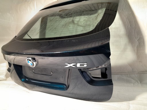 BMW X6 X6M E71 boot door rear SPOILER window