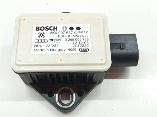 Sensor SENSOR ESP 8K0907637C 0265005738 Audi A4 IV (2008-2015) B8