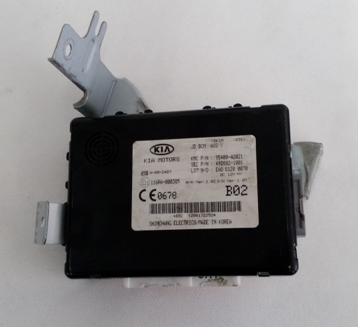 Kia PRO Ceed II модуль драйвер 95400-A2021 Європа