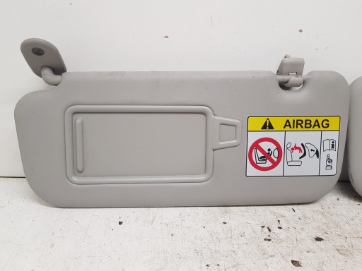 KIA RIO IV visor cover PRZECIWSLONECZNA left right 2017