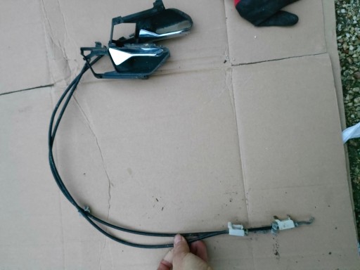 Mercedes W124 Coupe handles ropes door inner