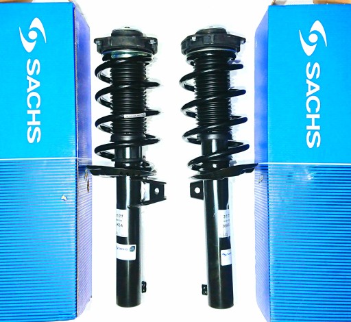 312 267 - 2X SACHS амортизатор передняя пружина комплект AUDI A3 8P