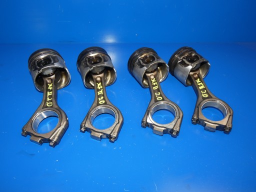 JAGUAR XF II X260 XE X760 F-PACE 2.0 D 204DTD piston + connecting rod