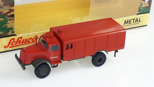 MERCEDES LG315 LF Bundeswehr Stráž SCHUCO 1:87