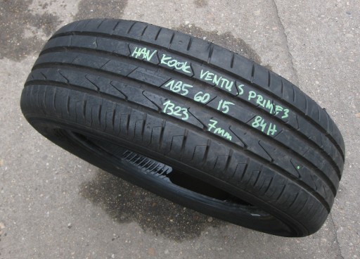 Caoutchouc Hankook Ventus Prime3 185/60R15 7MM LATO