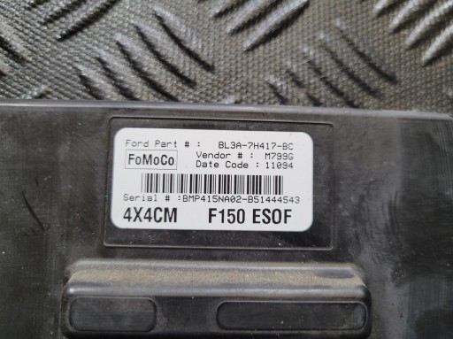 module control unit BL3A-7H417-BC FORD F150 12 XII XLT 09-14 5.0 V8