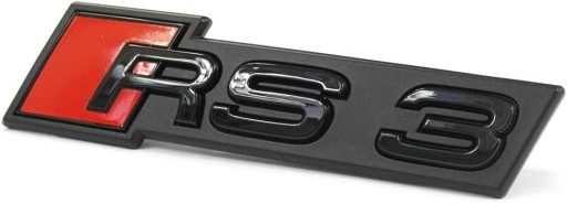 8V5853736BT94 - Емблема гриля передня чорна AUDI A3 RS3 8V